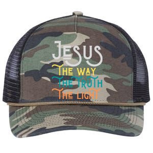 Jesus Happy Easter Family Mom Dad Meaningful Gift Retro Rope Trucker Hat Cap