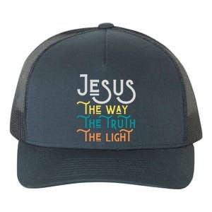 Jesus Happy Easter Family Mom Dad Meaningful Gift Yupoong Adult 5-Panel Trucker Hat