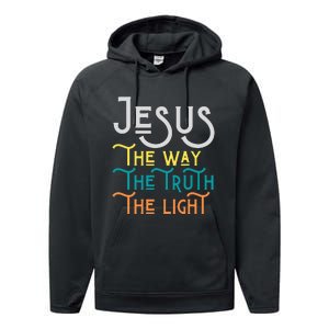 Jesus Happy Easter Family Mom Dad mother's day Performance Fleece Hoodie