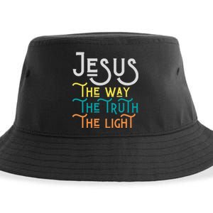 Jesus Happy Easter Family Mom Dad mother's day Sustainable Bucket Hat