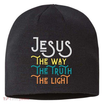 Jesus Happy Easter Family Mom Dad mother's day Sustainable Beanie