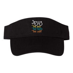 Jesus Happy Easter Family Mom Dad mother's day Valucap Bio-Washed Visor