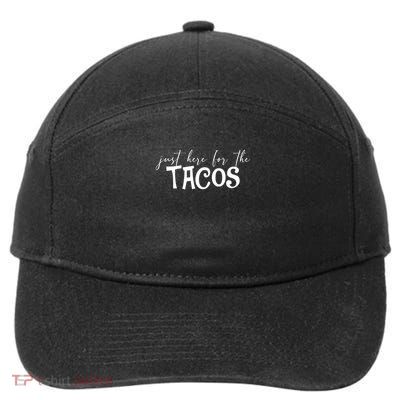 Just Here For The Tacos Cindo De Mayo 7-Panel Snapback Hat