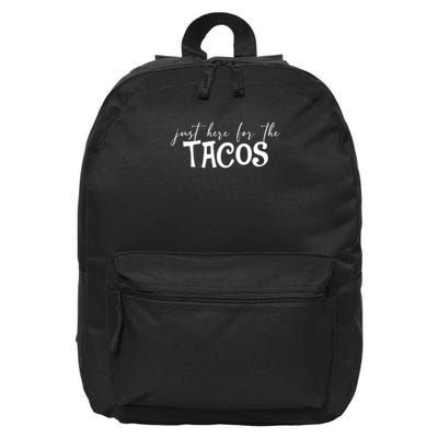 Just Here For The Tacos Cindo De Mayo 16 in Basic Backpack