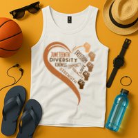 Juneteenth Heart Fists Black History Melanin Tank Top