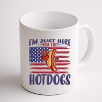 Just Here For The Hot Dogs Coffee Mug