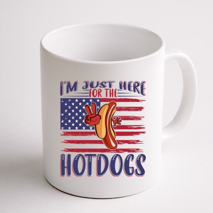 Just Here For The Hot Dogs Coffee Mug