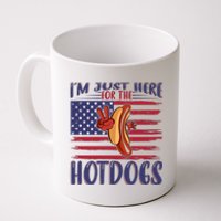 Just Here For The Hot Dogs Coffee Mug