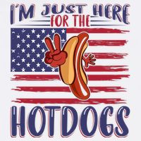 Just Here For The Hot Dogs 11oz C Handle Ceramic Mug