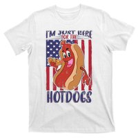 Just Here For The Hot Dogs T-Shirt