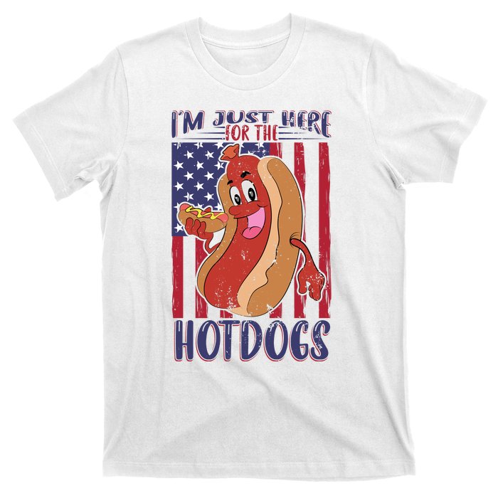 Just Here For The Hot Dogs T-Shirt