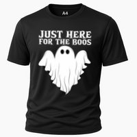 Just Here For The Boos Funny Ghost Performance Shirt