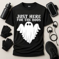 Just Here For The Boos Funny Ghost Performance Shirt