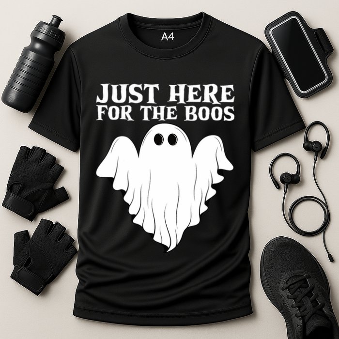 Just Here For The Boos Funny Ghost Performance Shirt