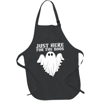 Just Here For The Boos Funny Ghost Apron