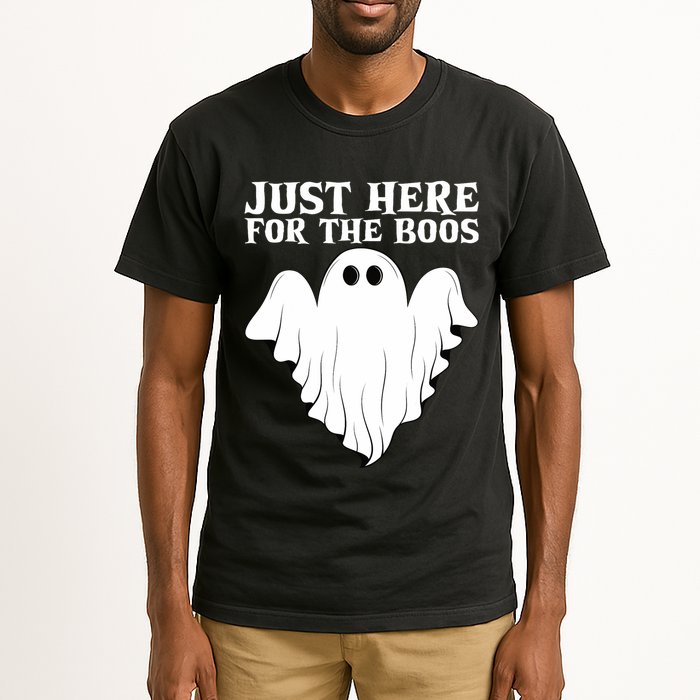 Just Here For The Boos Funny Ghost Tall T-Shirt