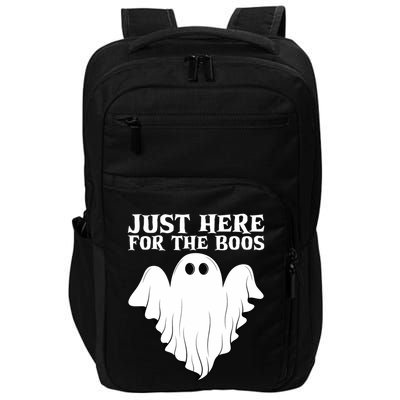 Just Here For The Boos Funny Ghost Impact Tech Backpack