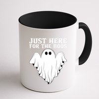 Just Here For The Boos Funny Ghost Mug