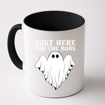 Just Here For The Boos Funny Ghost Mug