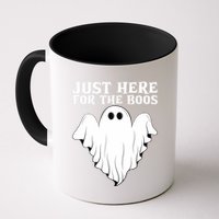 Just Here For The Boos Funny Ghost Mug