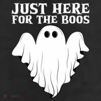 Just Here For The Boos Funny Ghost 11oz C Handle Ceramic Mug