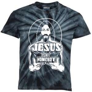 Jesus Homeboy Funny Christian Kids Tie-Dye T-Shirt