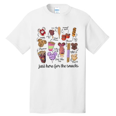 Just Here For The Snacks Tall T-Shirt