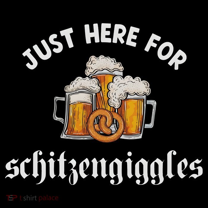 Just Here For Schitzengiggles Oktoberfest Drinking Team Bag