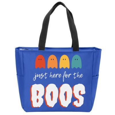 Just Here For The Boos Great Gift Zip Tote Bag