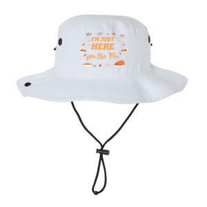 Just Here For The Pie Lover Thanksgiving Pumpkin Christmas Gift Legacy Cool Fit Booney Bucket Hat