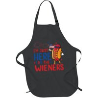 Just Here For The Wieners Apron