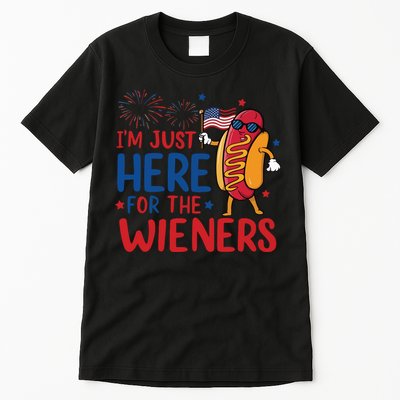 Just Here For The Wieners Tall T-Shirt