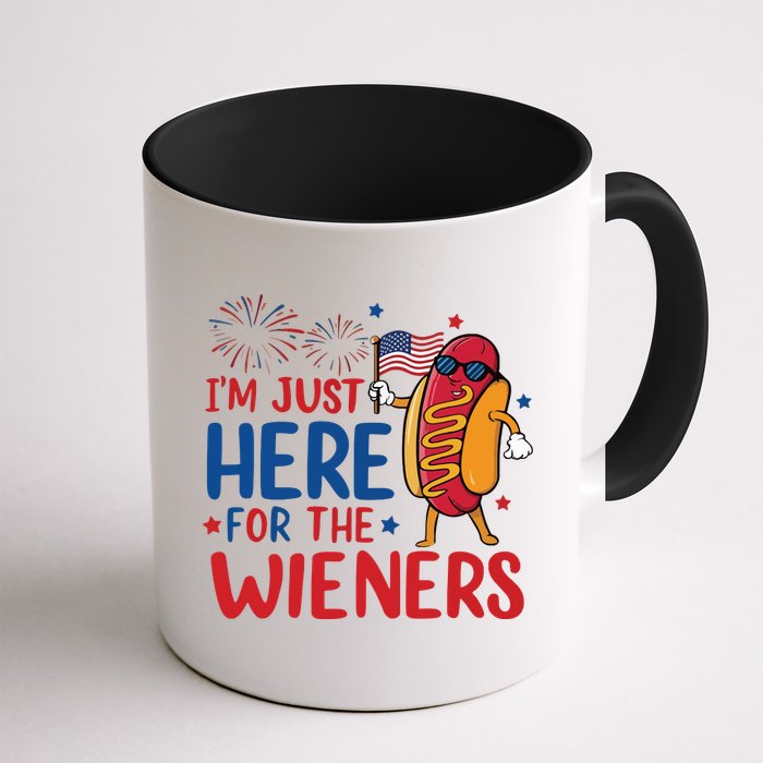 Just Here For The Wieners Mug
