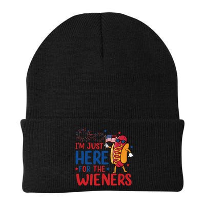 Just Here For The Wieners Beanie