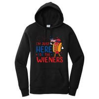 Just Here For The Wieners Women's Pullover Hoodie