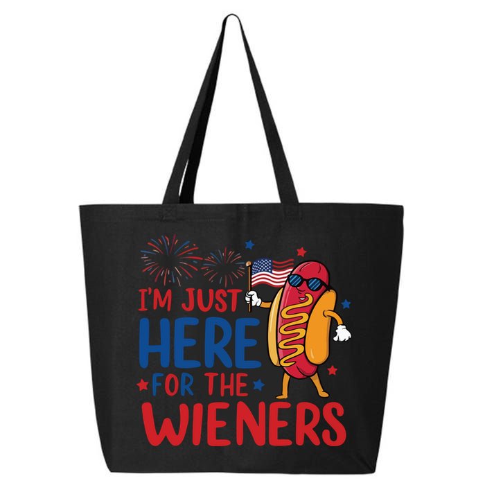 Just Here For The Wieners 25L Jumbo Tote