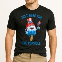 Just Here For The Popsicle 4th Of July Funny Festive Performance Shirt