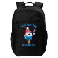 Just Here For The Popsicle 4th Of July Funny Festive Backpack