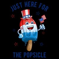 Just Here For The Popsicle 4th Of July Funny Festive Mug