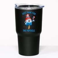 Just Here For The Popsicle 4th Of July Funny Festive Tumbler