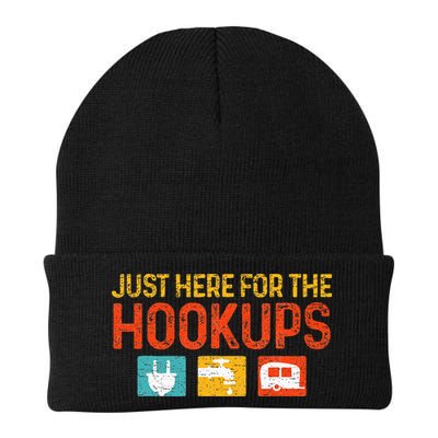 Just Here For The Hookups Motorhome Camping RV Beanie