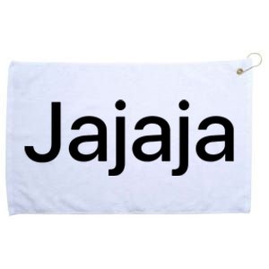 Jajaja Hahaha Funny Laughing In Spanish Mexico Spain Design Grommeted Golf Towel