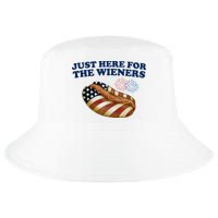 Just Here For The Wieners 4th Of July Cool Comfort Performance Bucket Hat