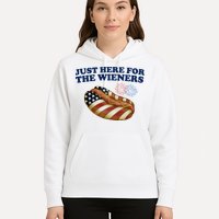 Just Here For The Wieners 4th Of July Hoodie