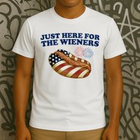 Just Here For The Wieners 4th Of July T-Shirt