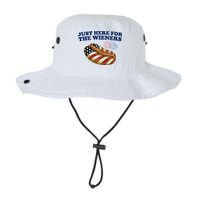 Just Here For The Wieners 4th Of July Bucket Hat
