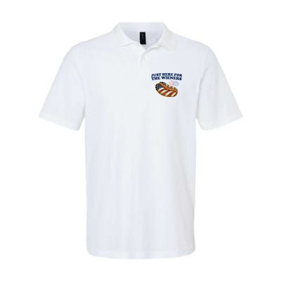Just Here For The Wieners 4th Of July Polo