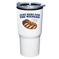 Just Here For The Wieners 4th Of July Tumbler