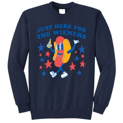 I'm Just Here For The Wieners 4th Of July Shirts Tall Sweatshirt