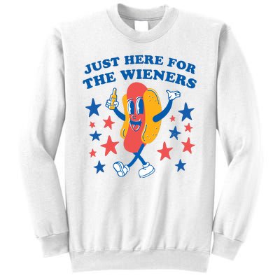 I'm Just Here For The Wieners 4th Of July Shirts Sweatshirt